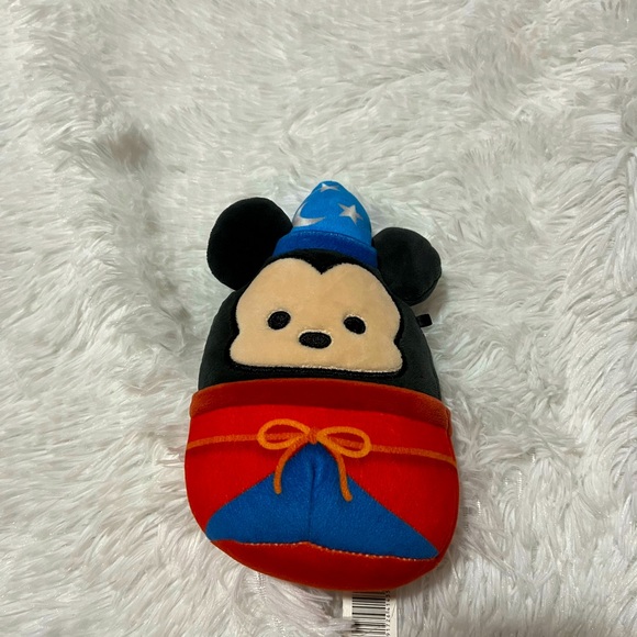 Squishmallows Disney Mickey Mouse The Sorcerer's Apprentice 7” Plush, Fantasia - Picture 1 of 7